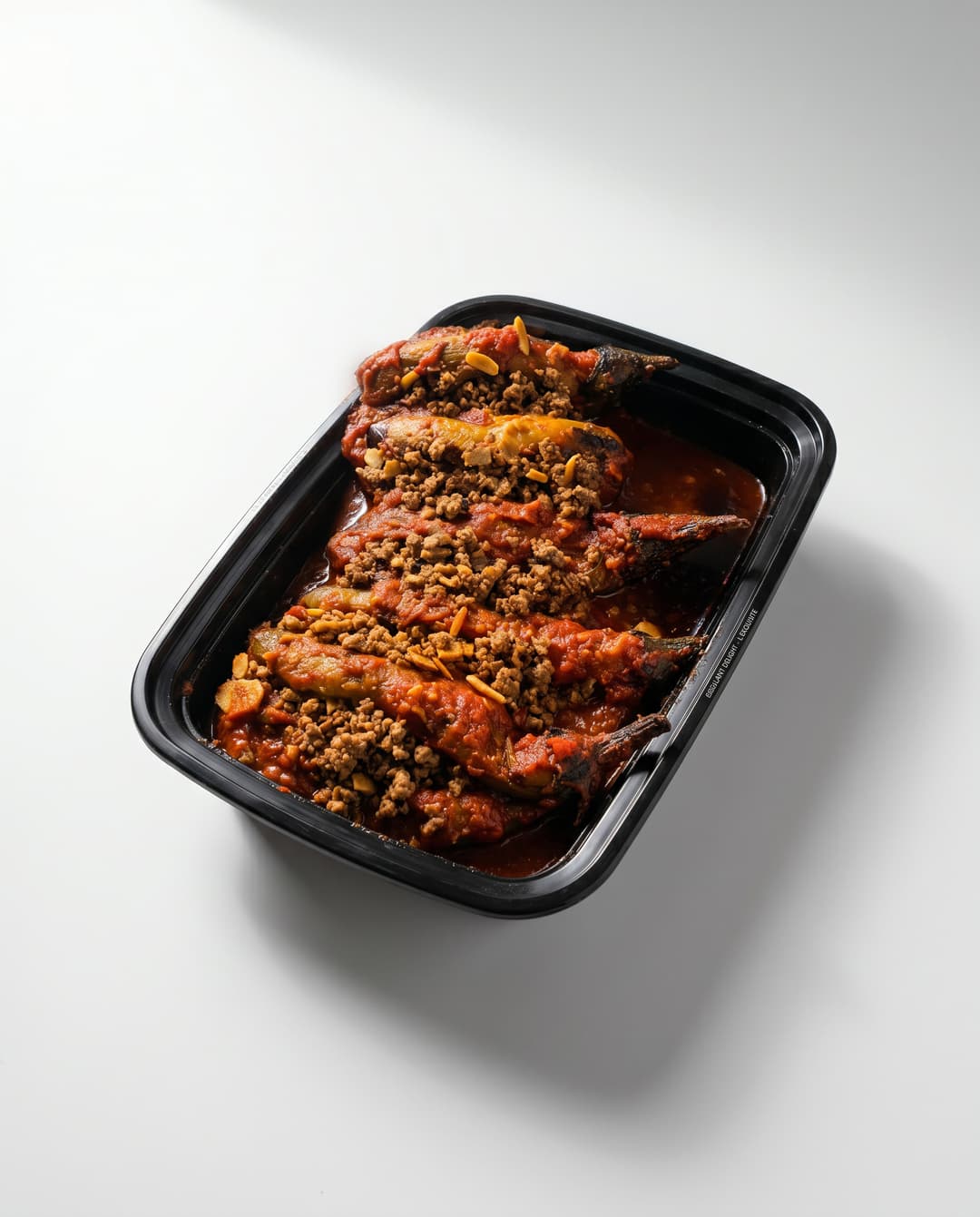 48 oz Monazaleh with Ground Beef, Eggplant, and Tomato Sauce