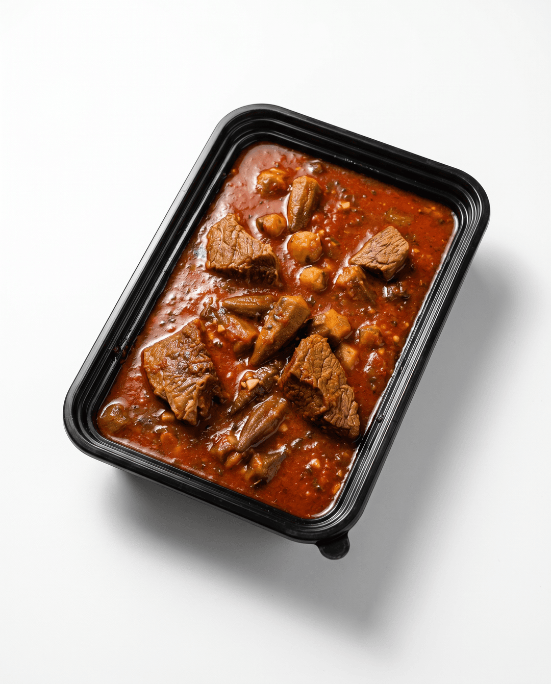 38 oz Okra with Stewed Beef in Tomato Sauce